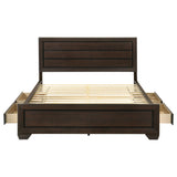 Kauffman Panel Platform Storage Bed