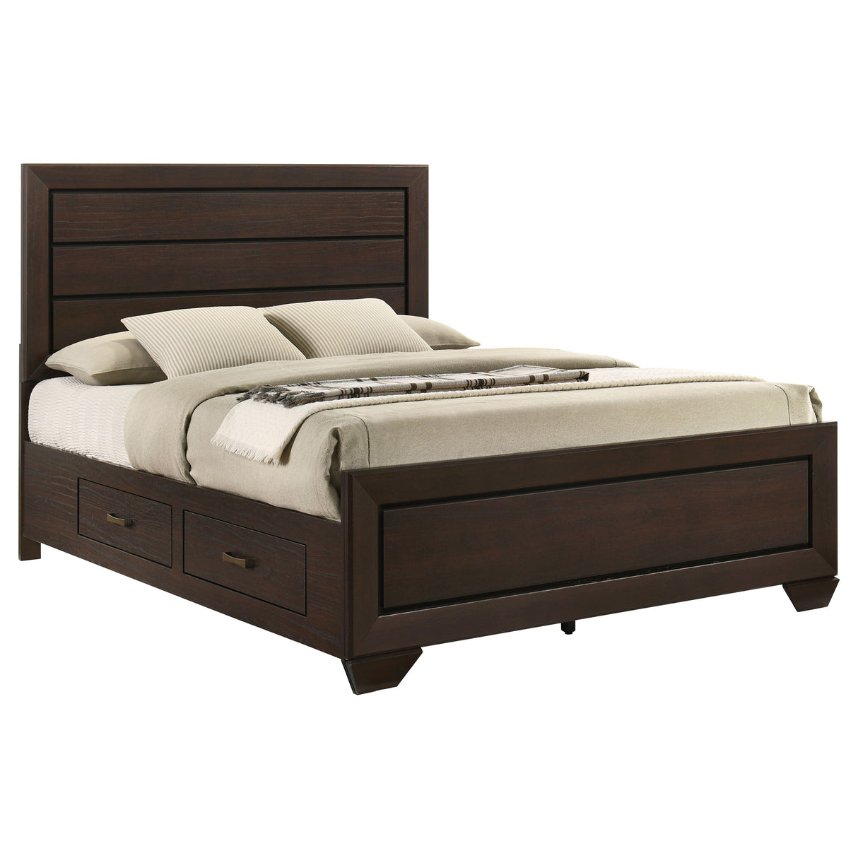 Kauffman Panel Platform Storage Bed