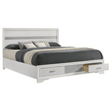 Miranda Panel Platform Storage Bed