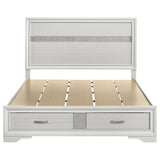 Miranda Panel Platform Storage Bed