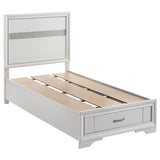 Miranda Full & Twin Storage Bed White