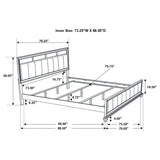 Barzini Panel Bed