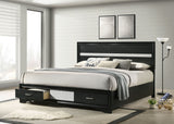 Miranda Panel Platform Storage Bed