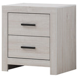 Brantford 2-drawer Nightstand Barrel Oak