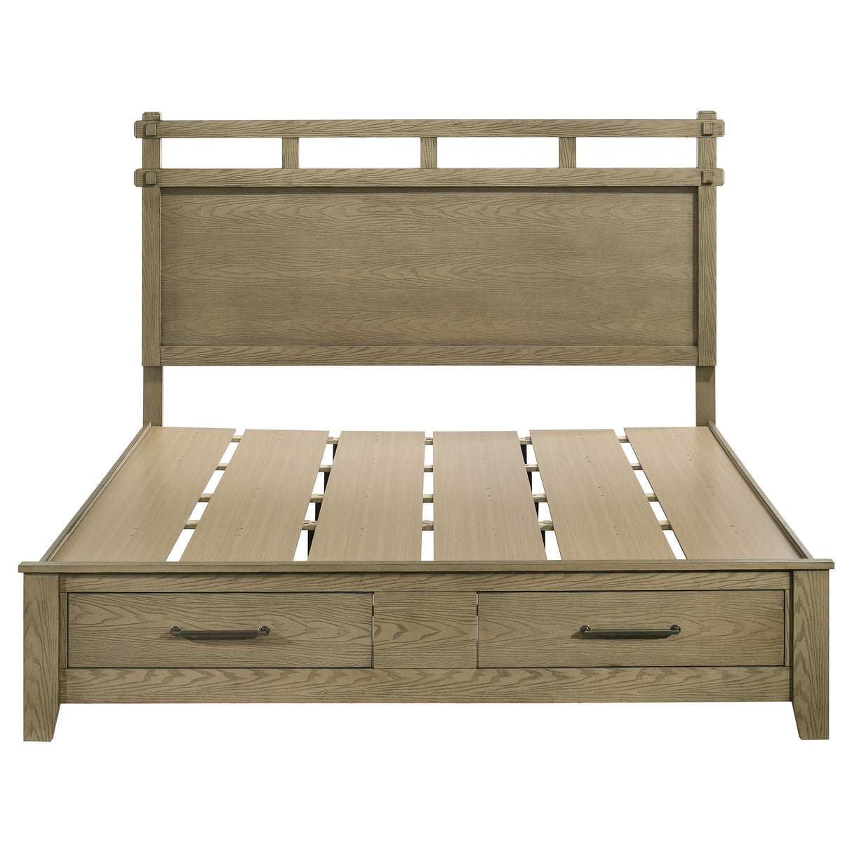Hazlewood Panel Platform Storage Bed