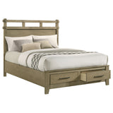 Hazlewood Panel Platform Storage Bed