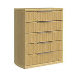 Sylvie UPH Bedroom Set with 2 Nightstands