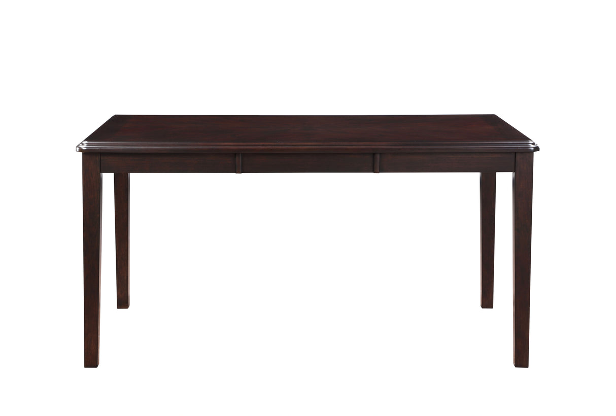 Gia 5 Pc 60" Dining Table & 4 Chairs-Ebony