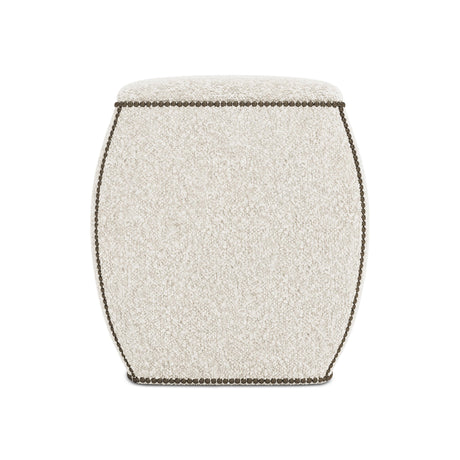 Delta Fabric Ottoman