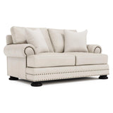 Foster Leather Loveseat