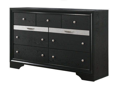 Crown Mark Regata Dresser in Black image