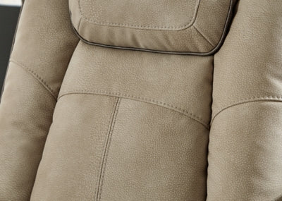 Next-Gen DuraPella Power Reclining Loveseat with Console - galleria furniture outlet