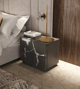 Penrose + Aspen - Modern Beige + Brown Ash 4-Piece Bedroom Set