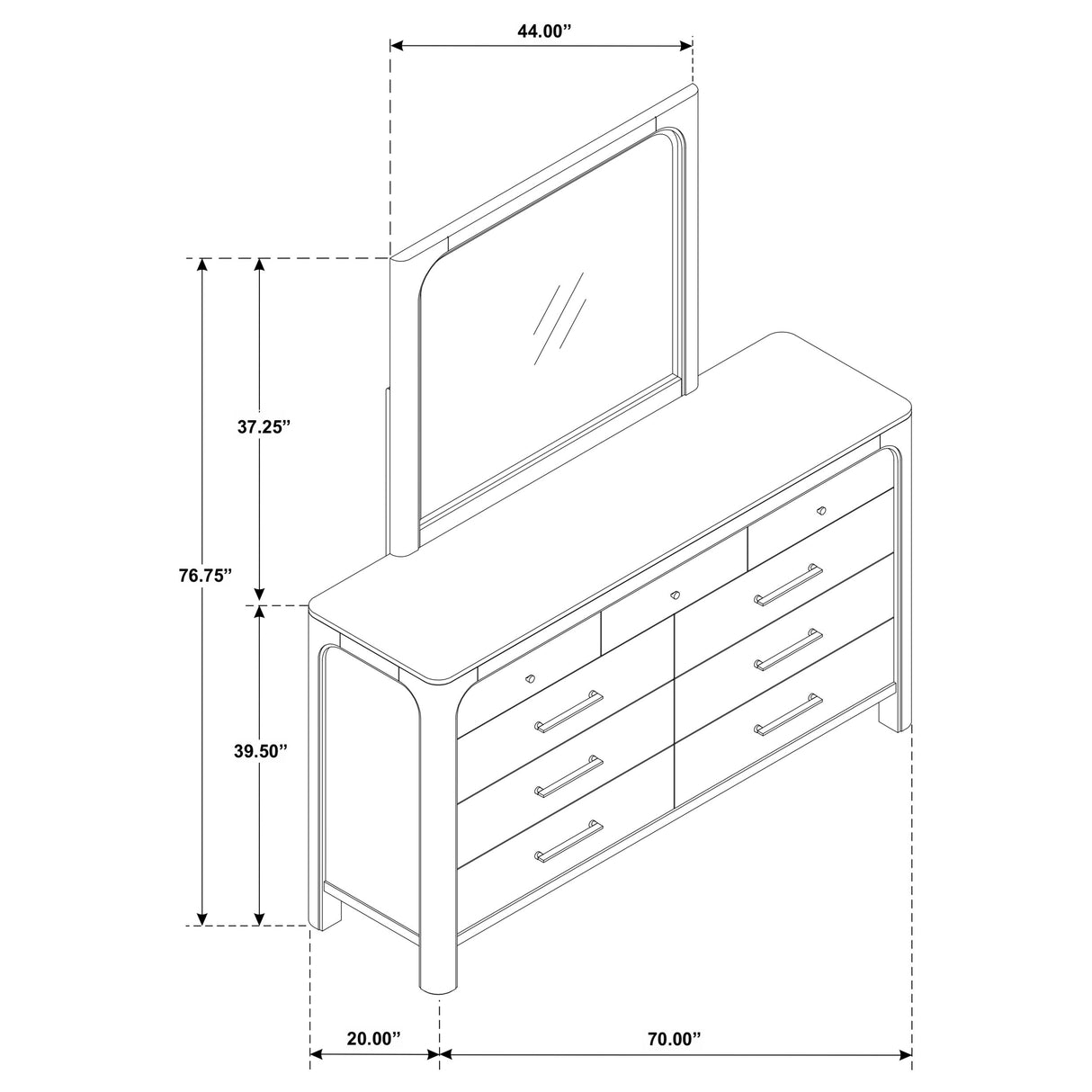 Solano Dresser with Mirror