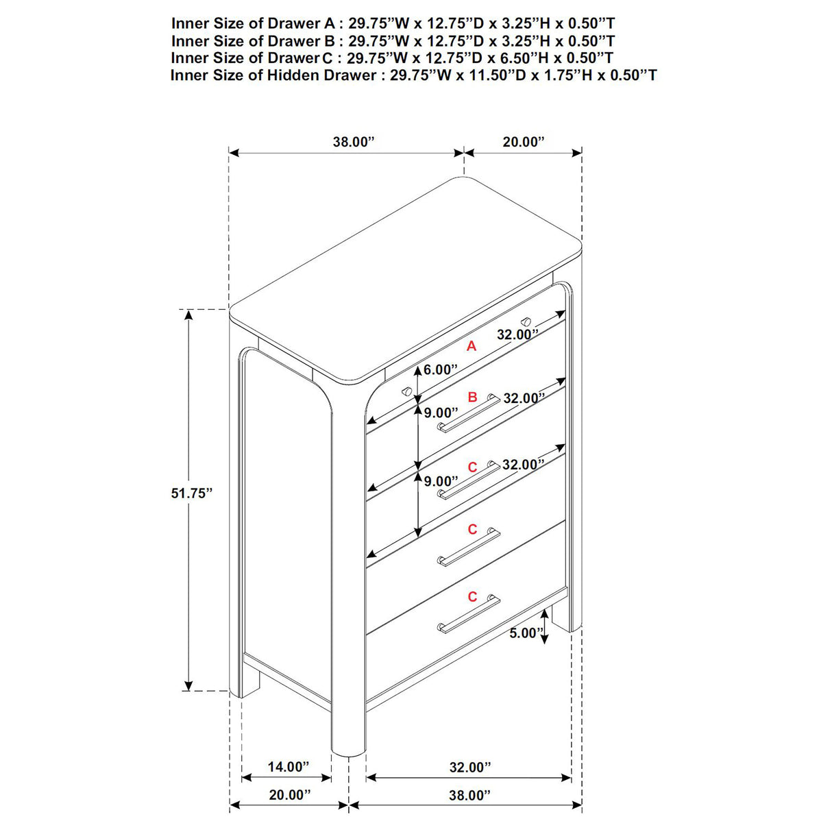 Solano Chest of Drawers
