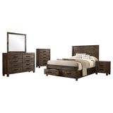 Woodmont 4 & 5 Piece E.King, Queen, & Cal;.King Bedroom Sets