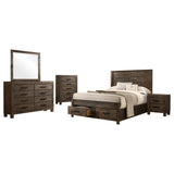 Woodmont 4 & 5 Piece E.King, Queen, & Cal;.King Bedroom Sets
