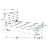 Woodmont Panel Platform Storage Bed