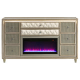 Lorient LED Dresser with Flame Visualizer