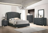 Melody Wingback Bed