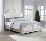 Evangeline Panel Bed with LED Lighting