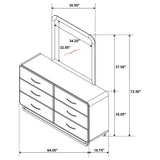 Amsbury Dresser with Mirror