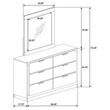 Caraway Dresser with Mirror