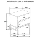 Sonora 4 & 5 Piece Bedroom Set