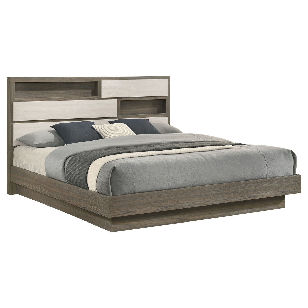 Fenwick Bookcase Platform Bed - galleria furniture outlet