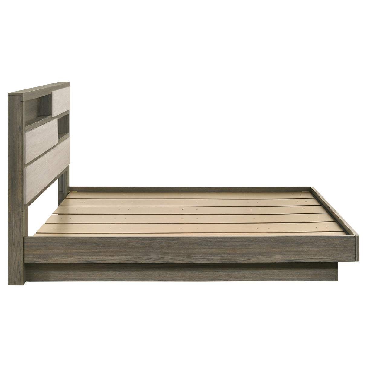 Fenwick Bookcase Platform Bed - galleria furniture outlet