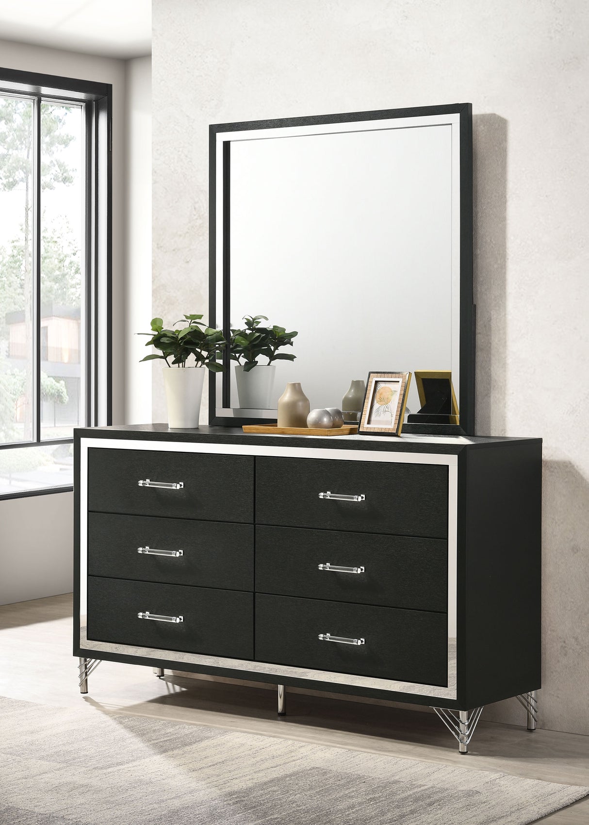Lucia Dresser with Mirror