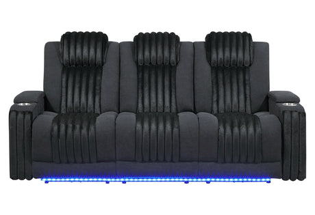U8000 Pwr Rec Sofa with PHR, Ddt, Reading and LED