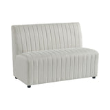 Jemma Upholstered Bench in Beige Linen