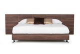 Brooklyn - Italian Modern Walnut Bed