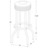 Retro Swivel Bar Stool