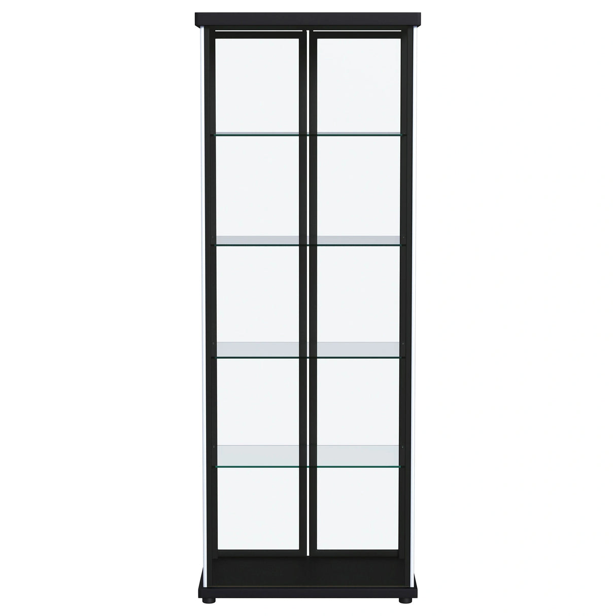 Aero Curio Cabinet with LED Lighting