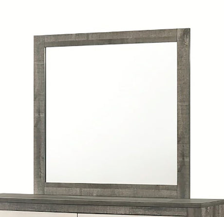 Crown Mark Furniture Rhett Dresser Mirror in Gray image
