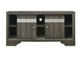Crown Mark Furniture Regata TV Stand in Gray
