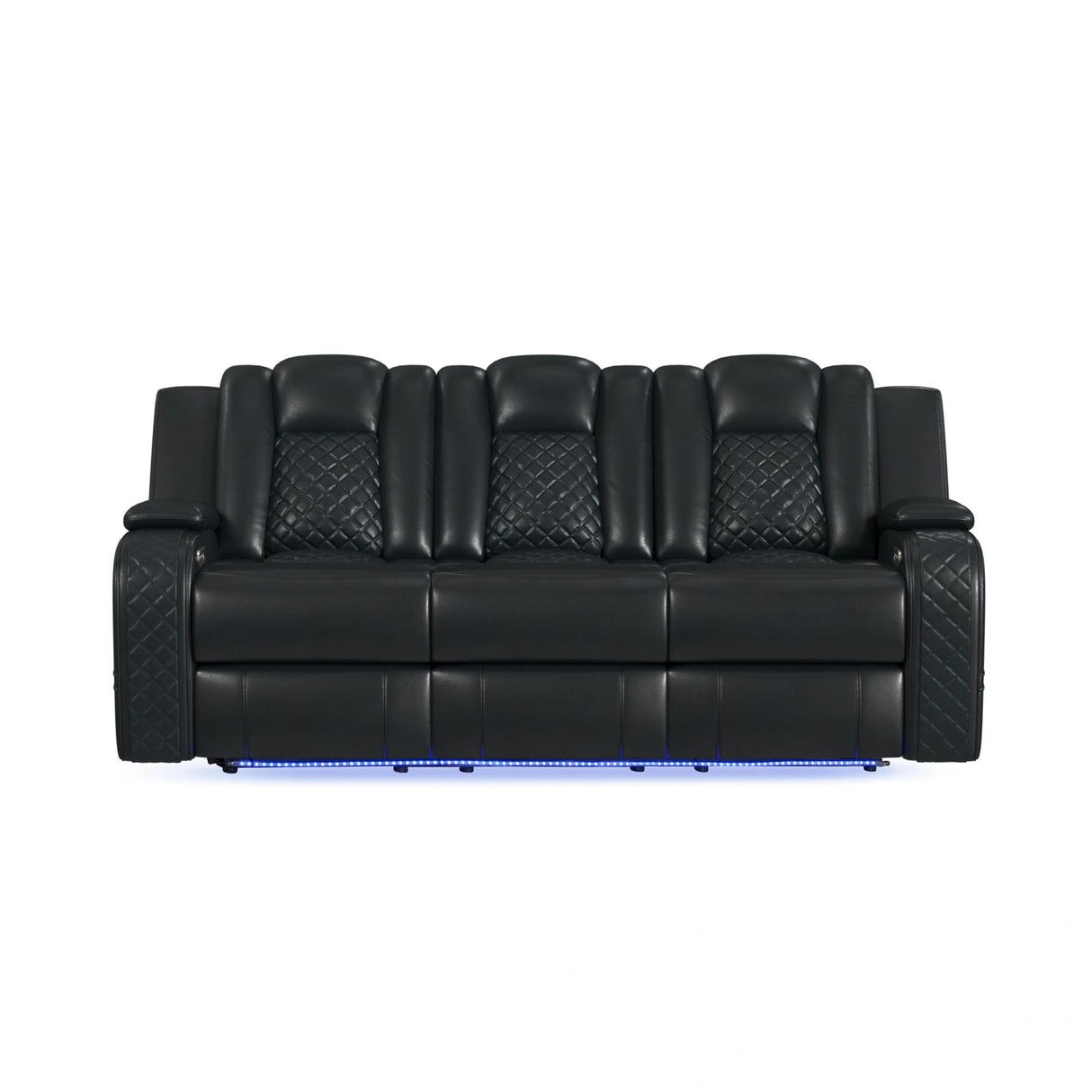 Carlo Power Motion Sofa with Power Headrest, Dropdown Table, Power Strip, LED and Reading Light