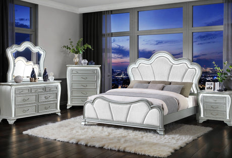Aria Silver Mirror with LED