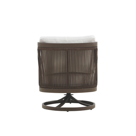 Genova Patio Swivel Club Chair W/Accent Pillow (2 Per Carton)
