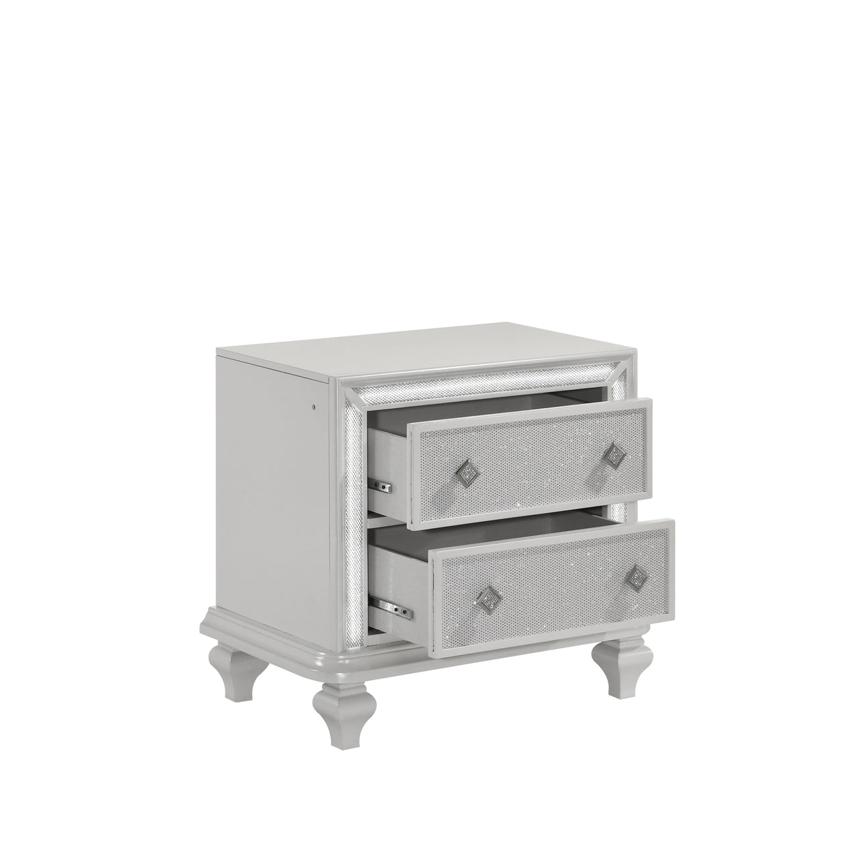 Stardust Nightstand-White