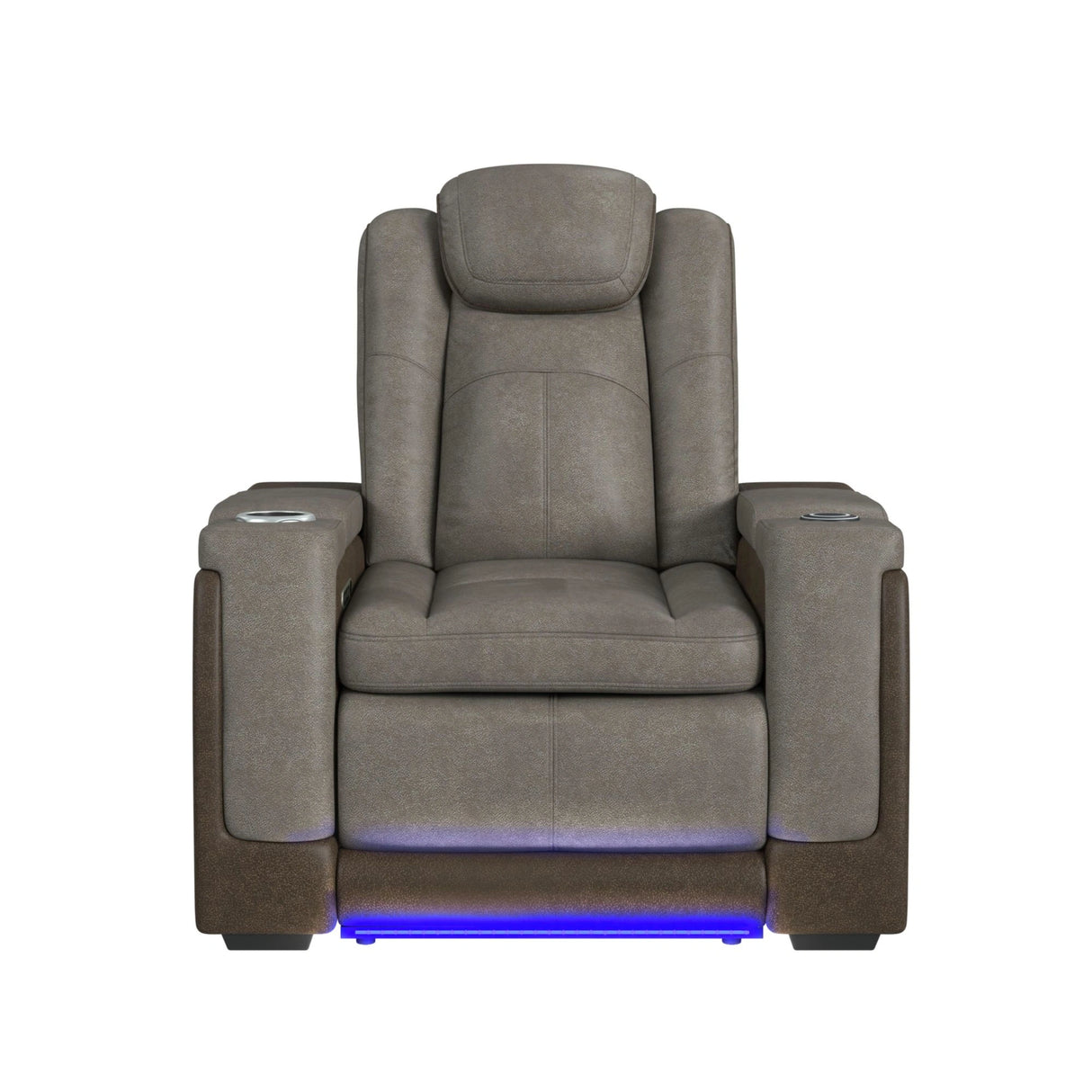 Lantana Power Motion Recliner with Power Headrest, Led, Wireless Charger and Cup Holder