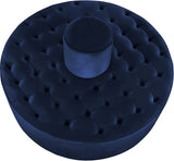 Banquet Navy Velvet Ottoman/Bench