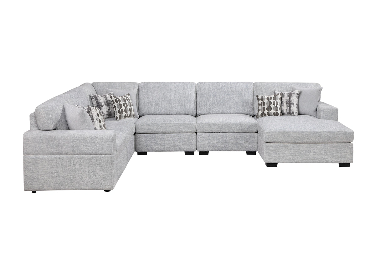 Princeton Sectional Gray