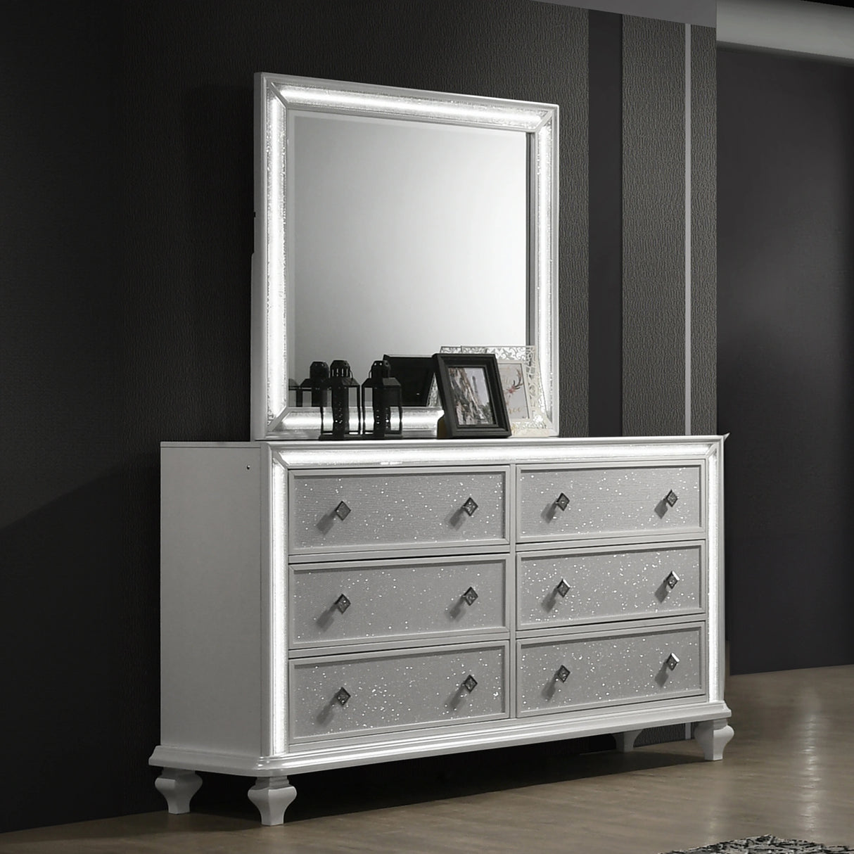 Stardust Mirror-White