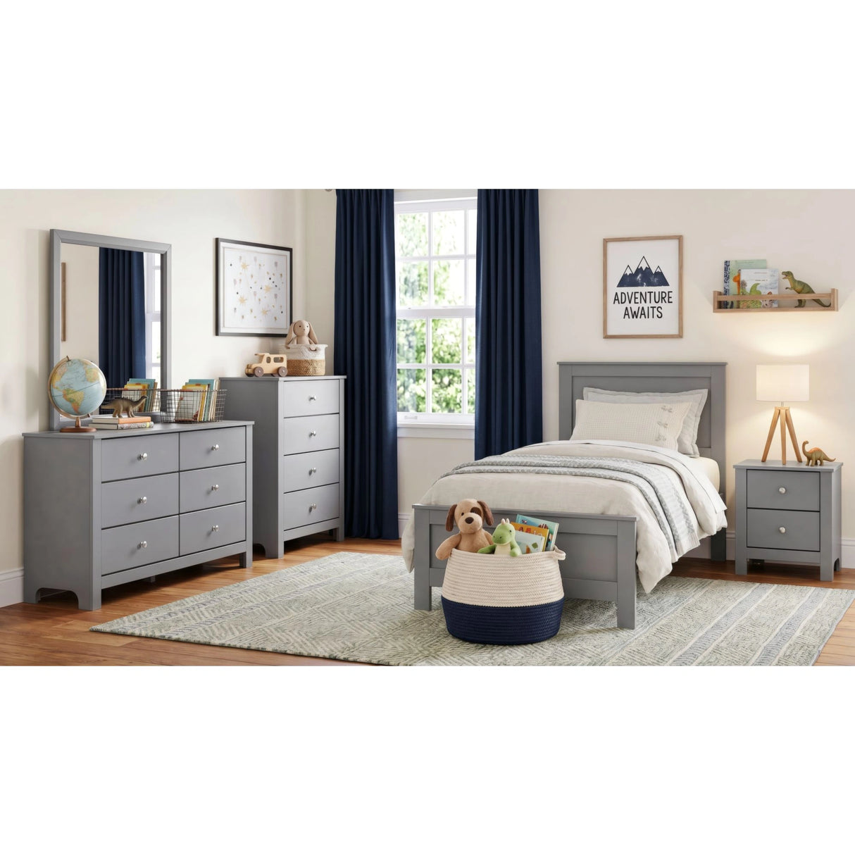 Sami Youth 6-Drawer Dresser