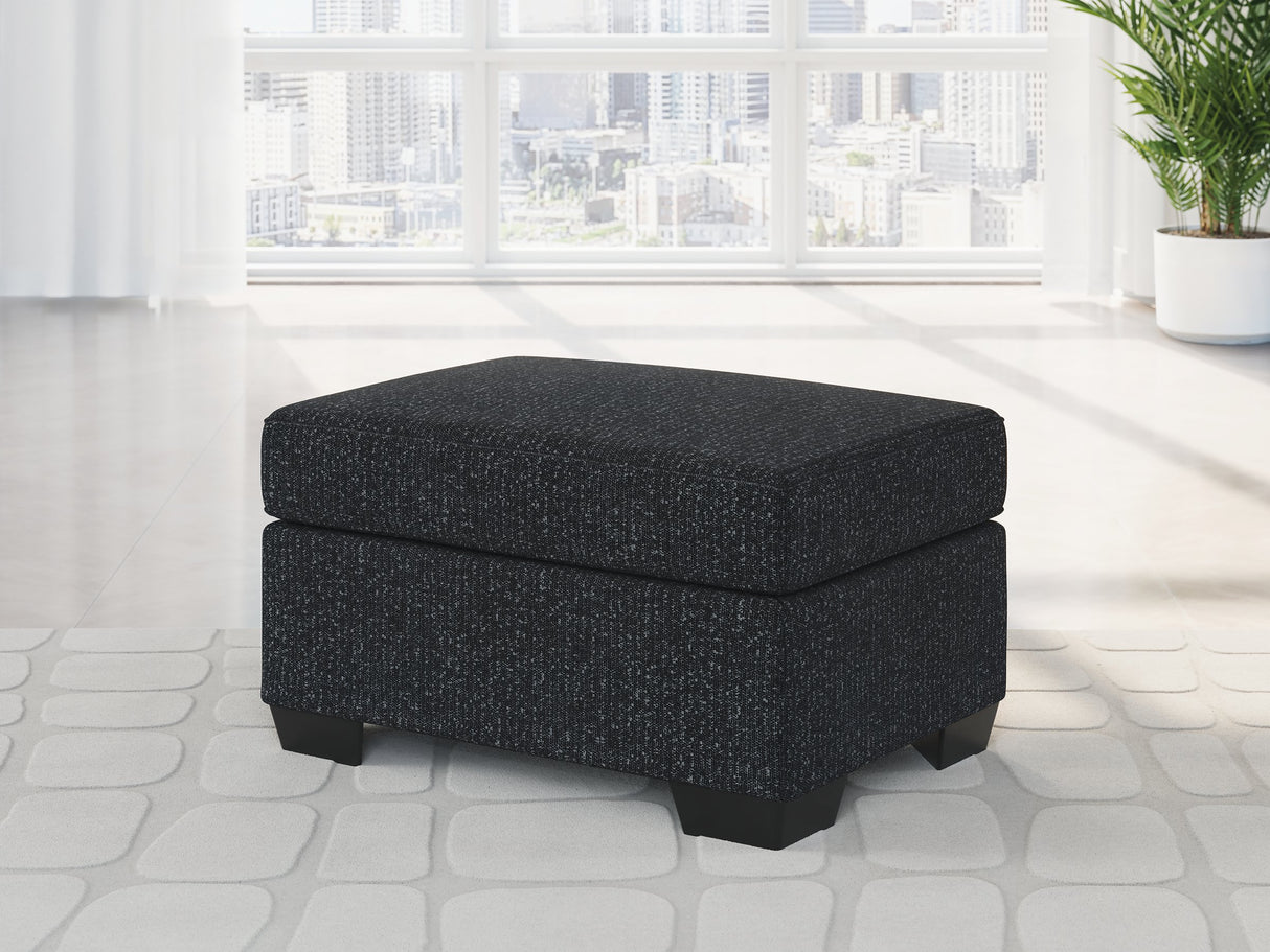 Jasmine Peaks Ottoman - galleria furniture outlet
