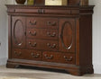 Elements International Chateau Sleigh Bureau in Cherry image