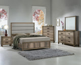 Matteo Bed - Drift Wood - galleria furniture outlet
